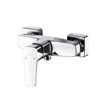 One handle bathtub tap shower mixer faucet polished chrome bathroom equipment